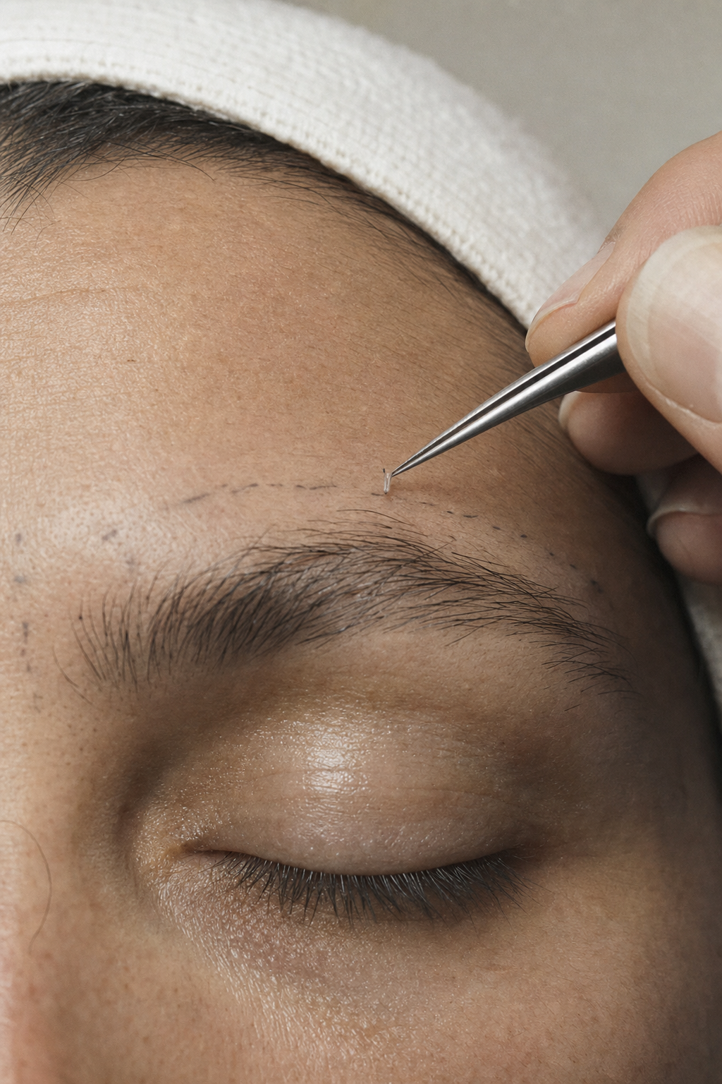 FUE graft · real follicle