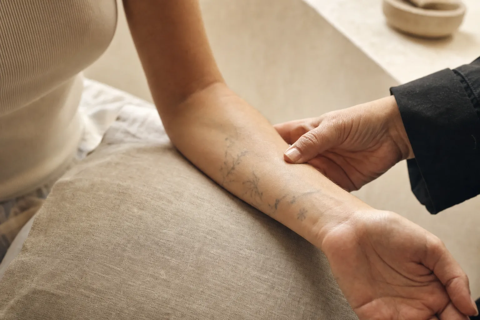 PicoSure tattoo removal for Beverly Hills clients. Performed in Calabasas